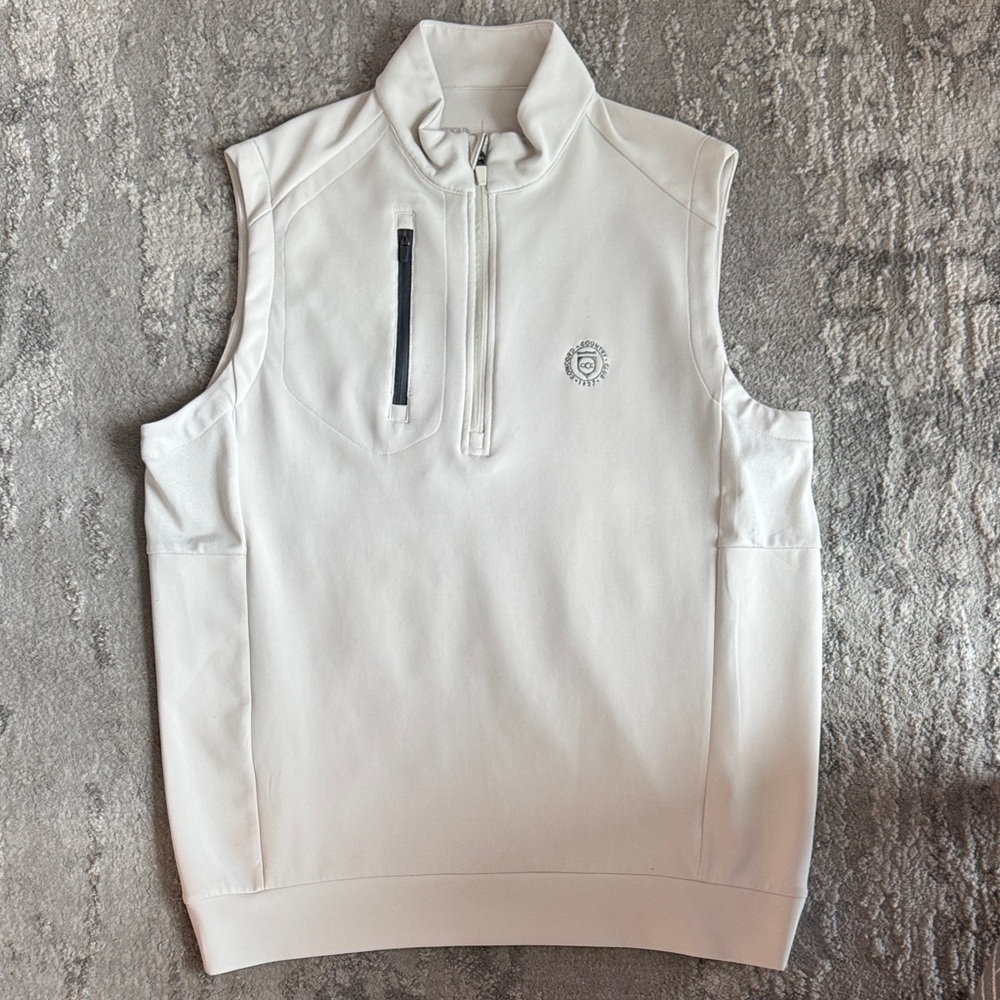 Pullover Golf Vest 1/4 Zip XL